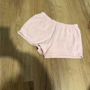 SKIMS Pink Athletic sweat-shorts